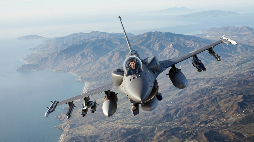 Fighter Jet Co-Pilot Experience