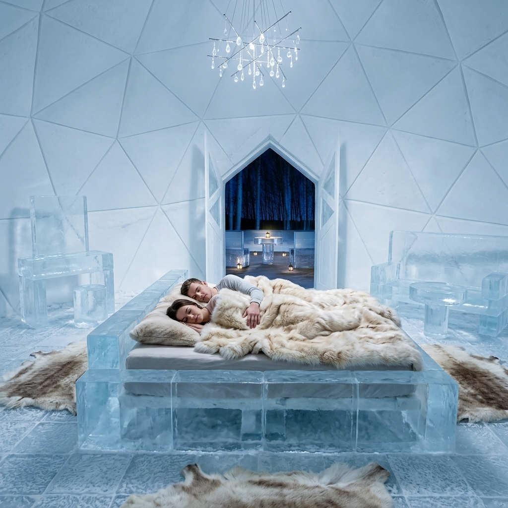 Hoshino Ice Village: Shimukappu, Japan ほしのアイスビレッジ: 占冠（日本）